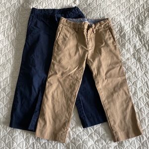 Lot of two boys size 3 Crewcuts pants